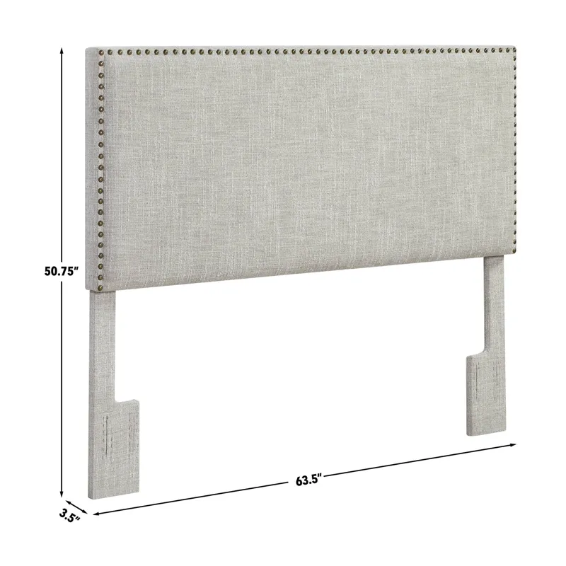 Hadley Cream Linen Headboard - Full/Queen