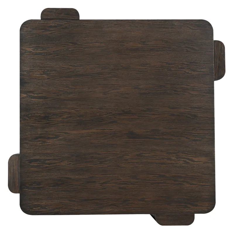 Salina Espresso Square Coffee Table