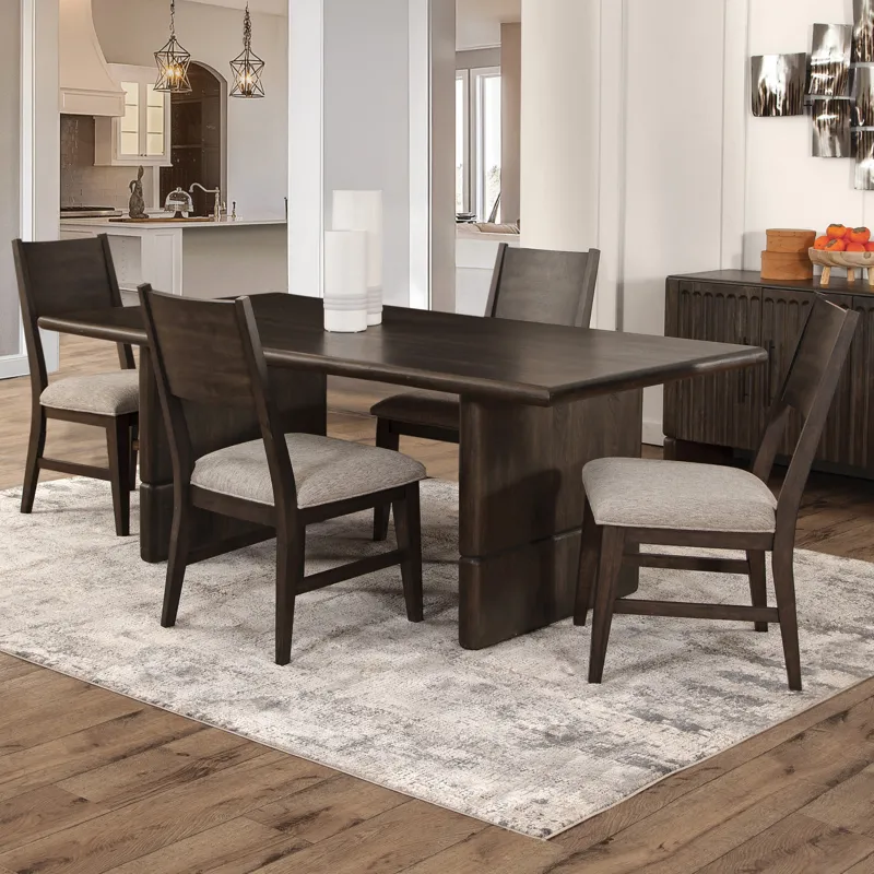 Norvell 5pcs Dining Set(T And 4s)