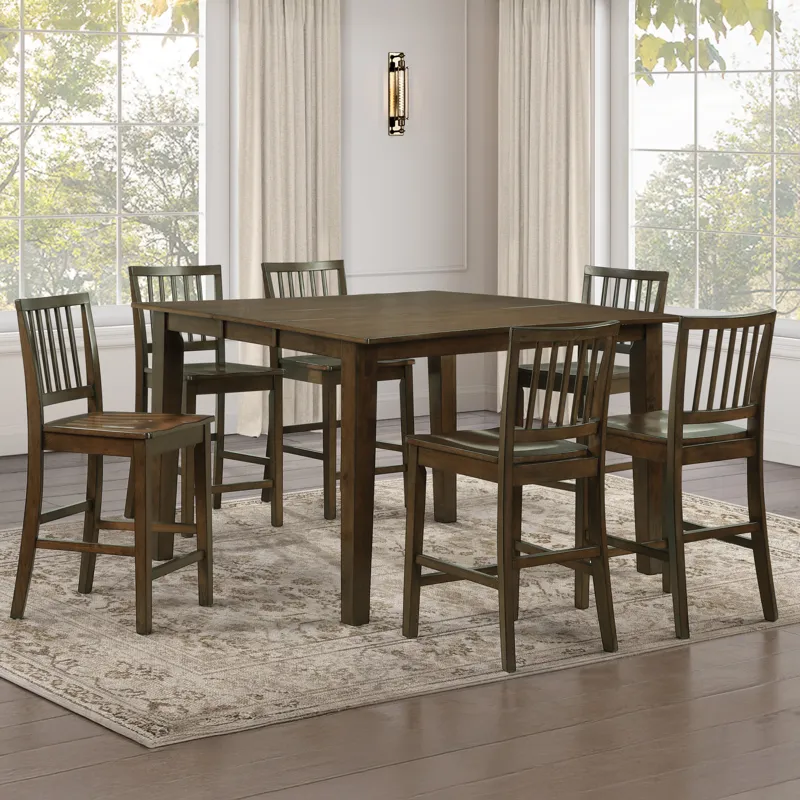 Joplin 7-Piece Counter Height Dining Set
