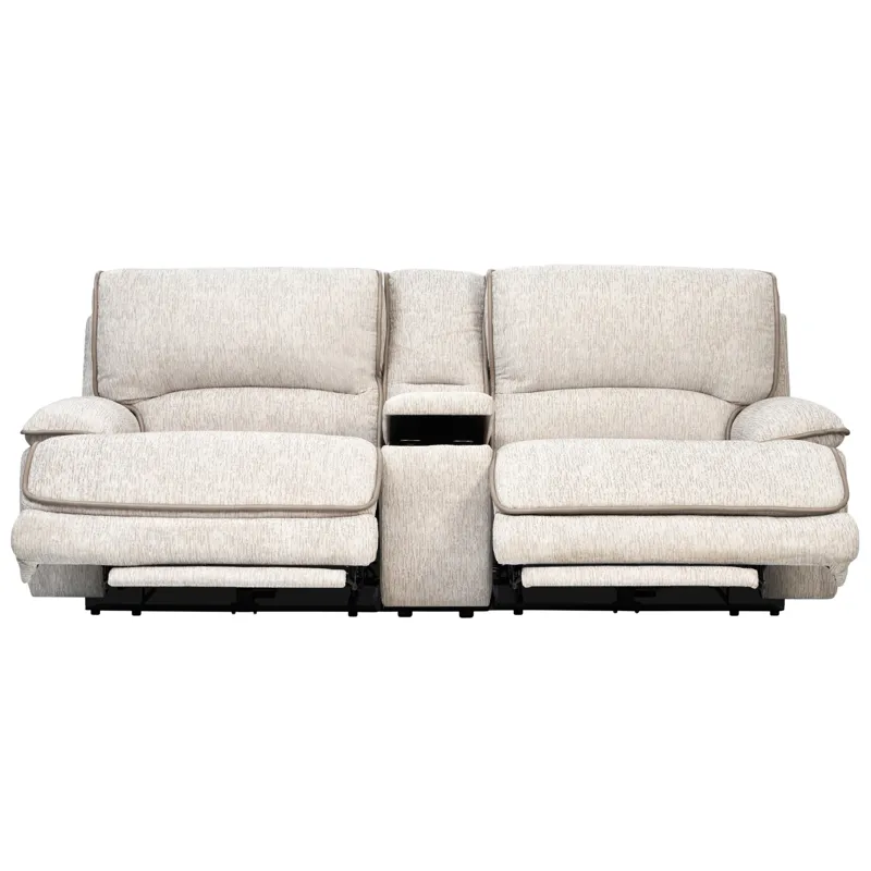 Olsen Dove 3-Piece Power Reclining Sectional