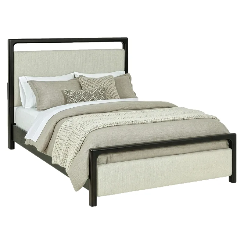 Sigmund Bed(Headboard And Footboard+ Rail) - Queen