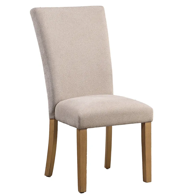 Artemis Beige Chenille Side Chair