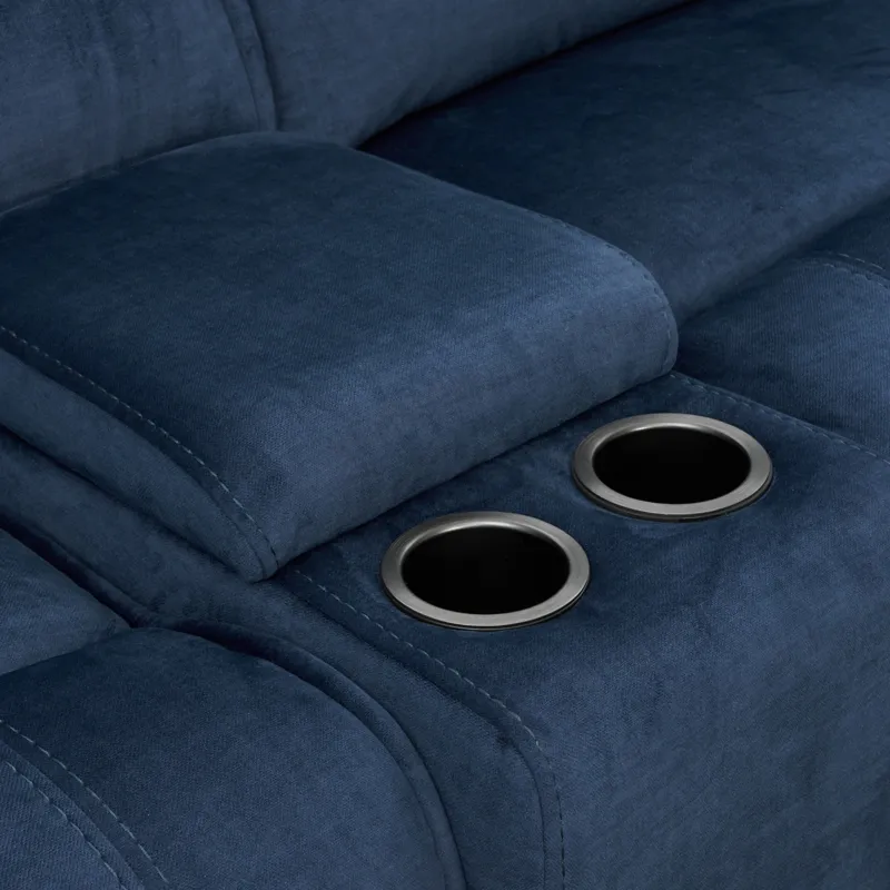 Olsen Indigo 6-Piece Power Reclining Sectional