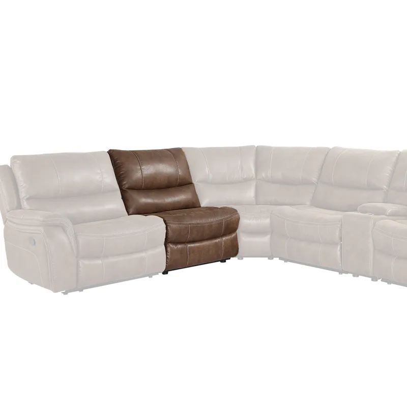 Lehi Armless Recliner Brindle
