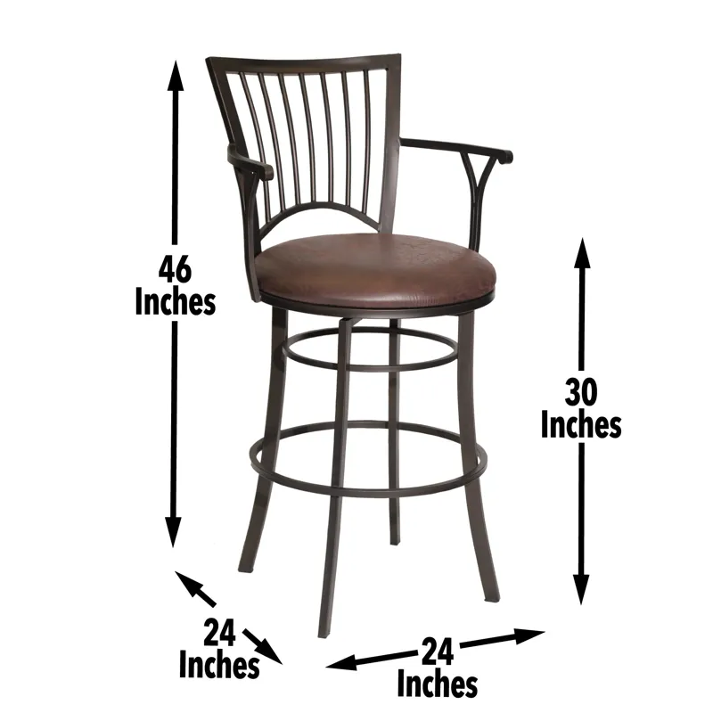 Bayview Swivel Barstool