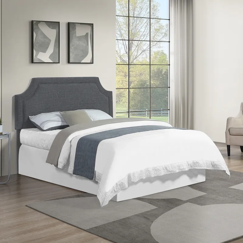 Elena Dark Gray Headboard - Full/Queen