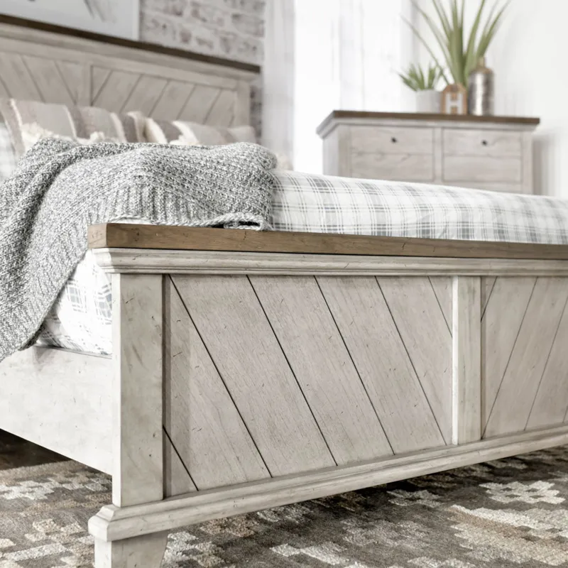 BearCreek Bear Creek White King Bed