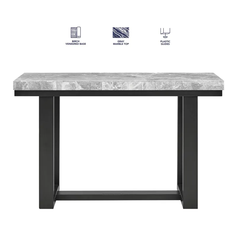 Lucca(Artemis Gray Marble Top Sofa Tab
