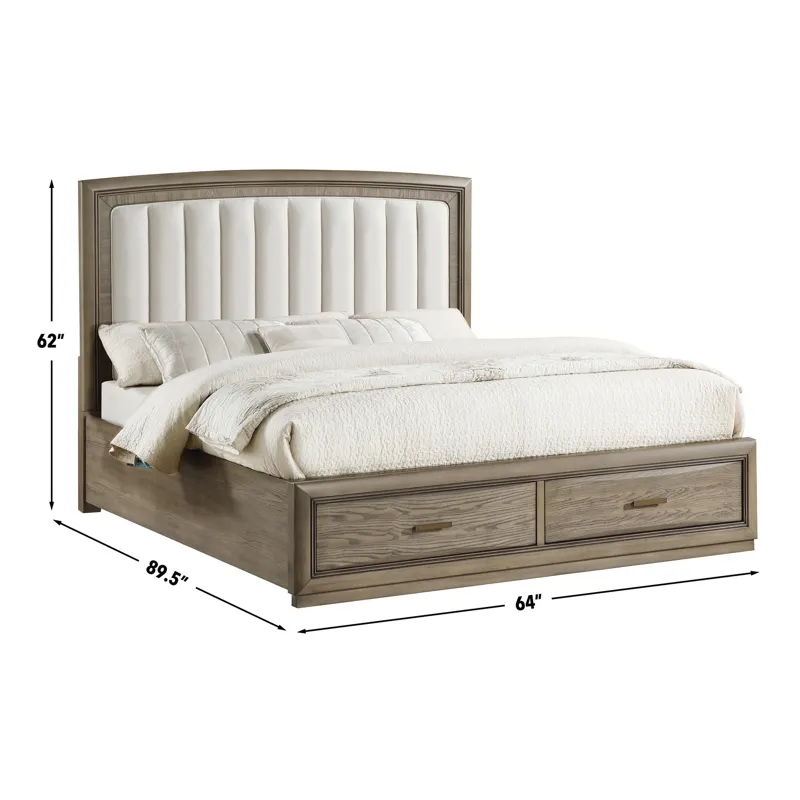 Sonoma 3 pc Set(2 Nighstands And Bed) - Queen