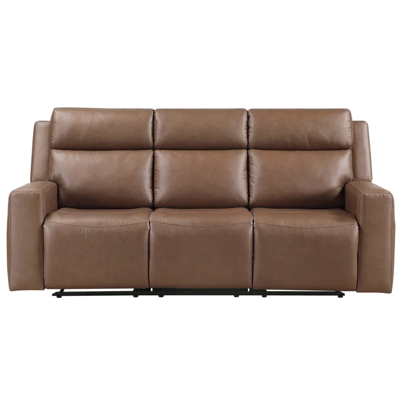 Barron Brown Manual Reclining Sofa