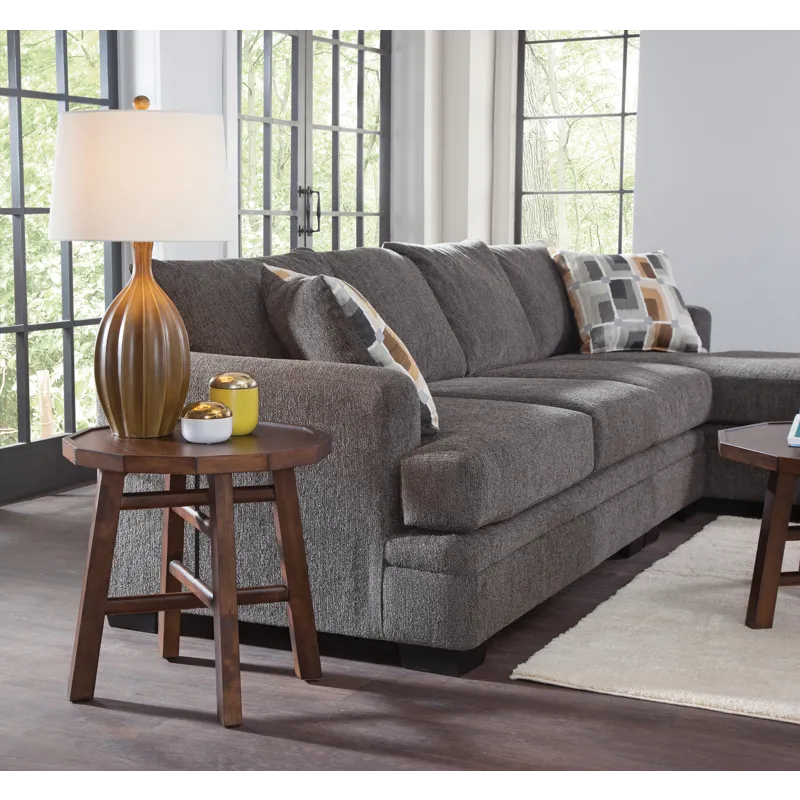 Paisley Side Table, Brown