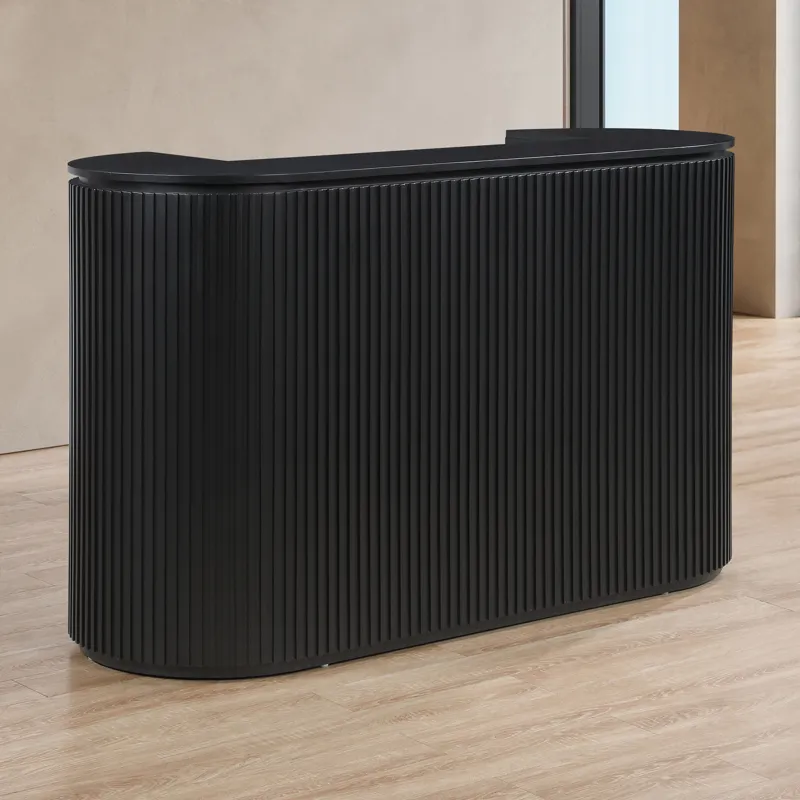 Colvin Black Bar, 68\" X 26\" X 42\"