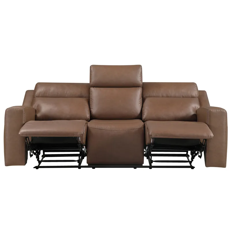 Barron Brown Manual Reclining Sofa