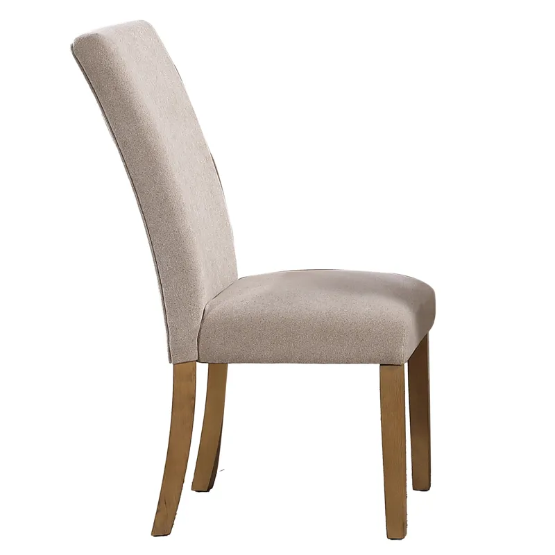 Artemis Beige Chenille Side Chair