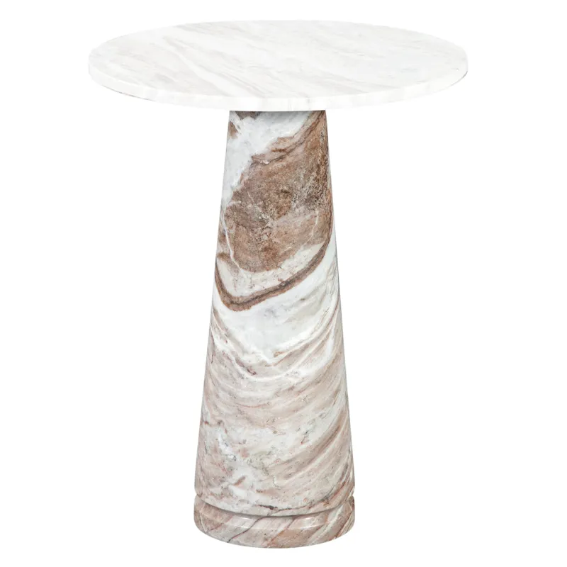Joni Toronto Brown Marble End Table Base