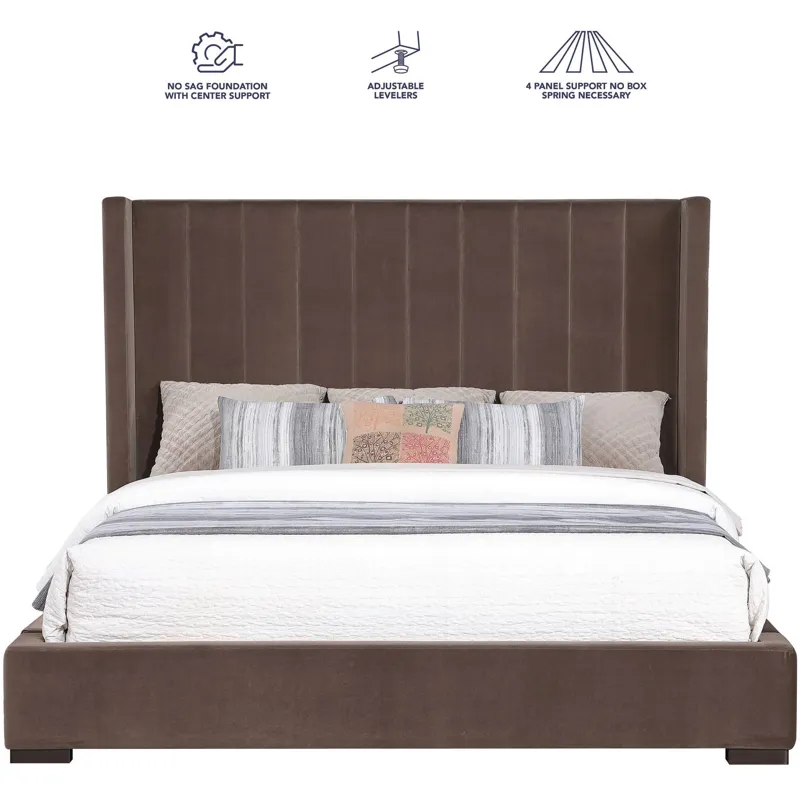 Pearson Chocolate King Bed