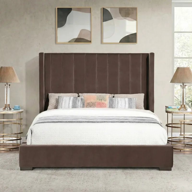 Pearson Chocolate Queen Bed