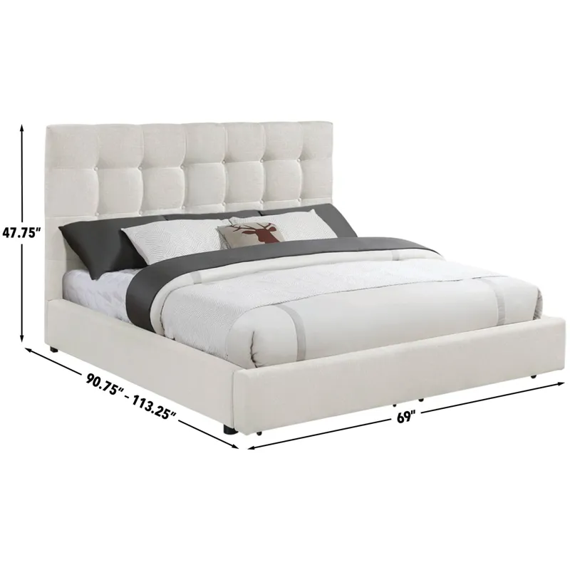 Willa Upholstered Queen Bedroom