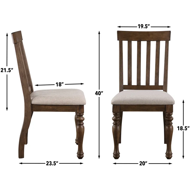 Joanna Brown 7-Piece Dining Set