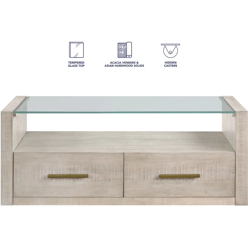 Garland Sand 3-Piece Occasional Set with Sofa Table
