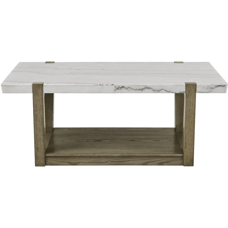Perth (Carolina) Coffee Table White Marb