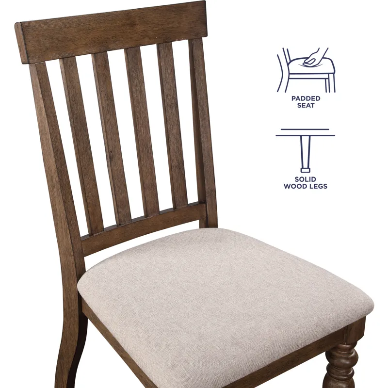 Joanna Brown 7-Piece Dining Set