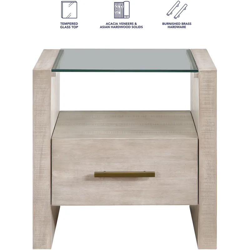 Garland Sand 3-Piece Occasional Set with Sofa Table