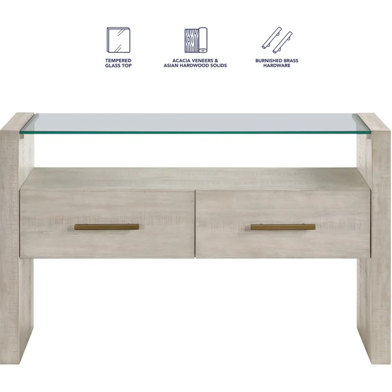 Garland Sand 3-Piece Occasional Set with Sofa Table