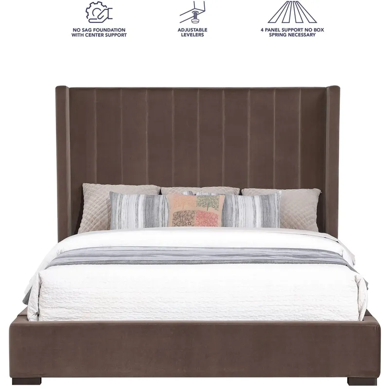 Pearson Chocolate Queen Bed
