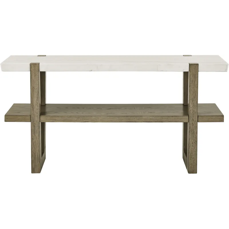 Perth (Carolina) Sofa Table White Marbl