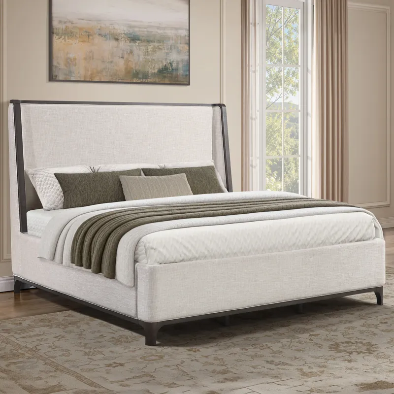 Verona Upholstered Queen 4PK Bedroom