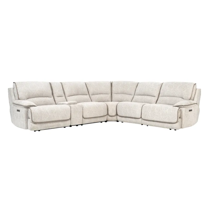 Olsen Dove 6-Piece Power Reclining Sectional