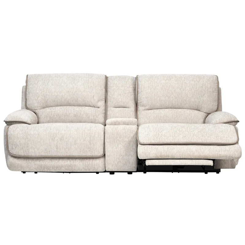 Olsen Dove 3-Piece Power Reclining Sectional