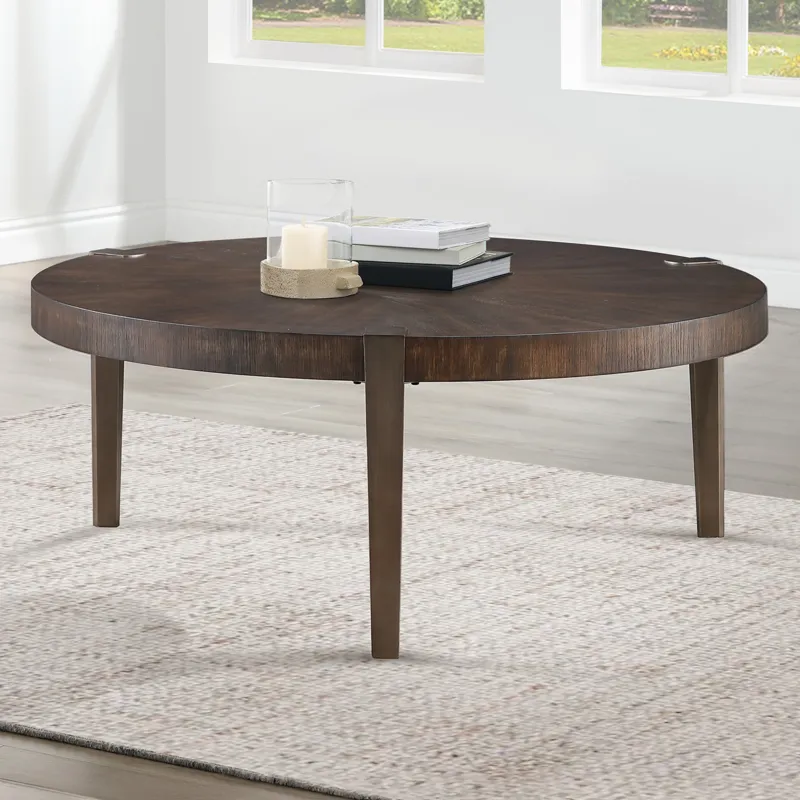 Gracie Brown 3-Piece Table Set