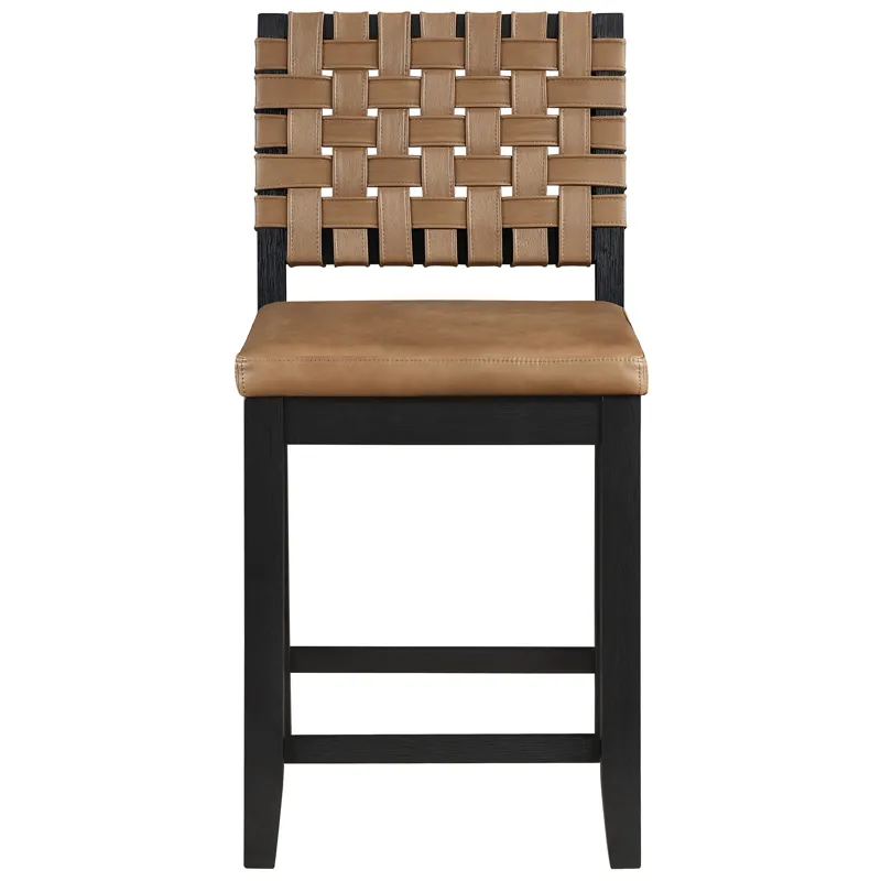 Reid Black Counter Chair
