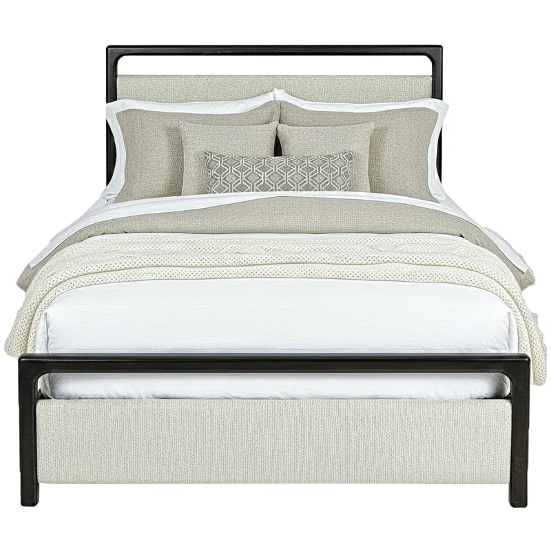 Sigmund Bed(Headboard And Footboard+ Rail) - Queen