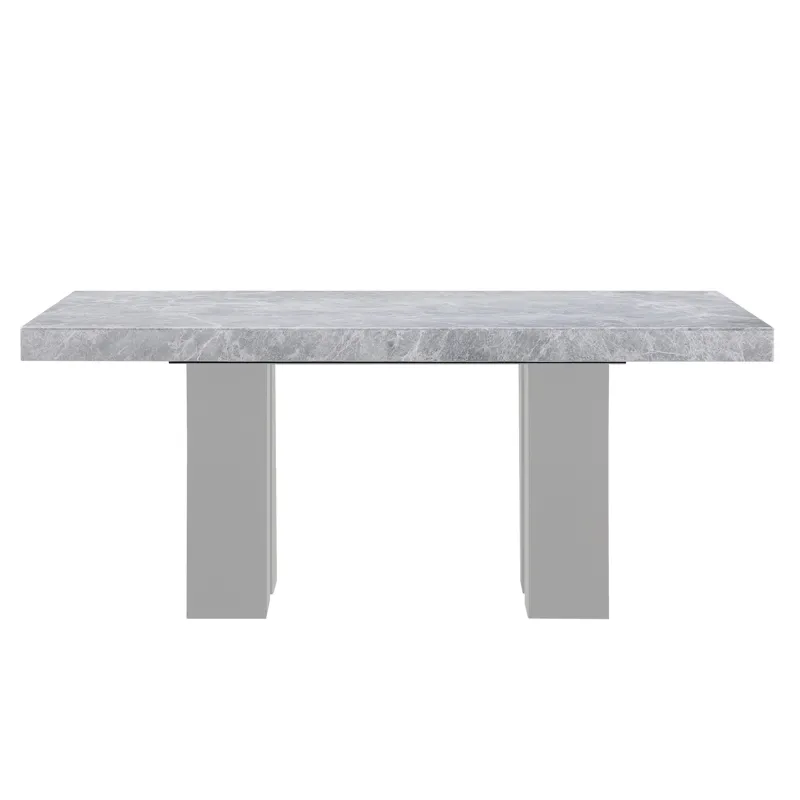 Artemis Rectangle Gray Marble Top