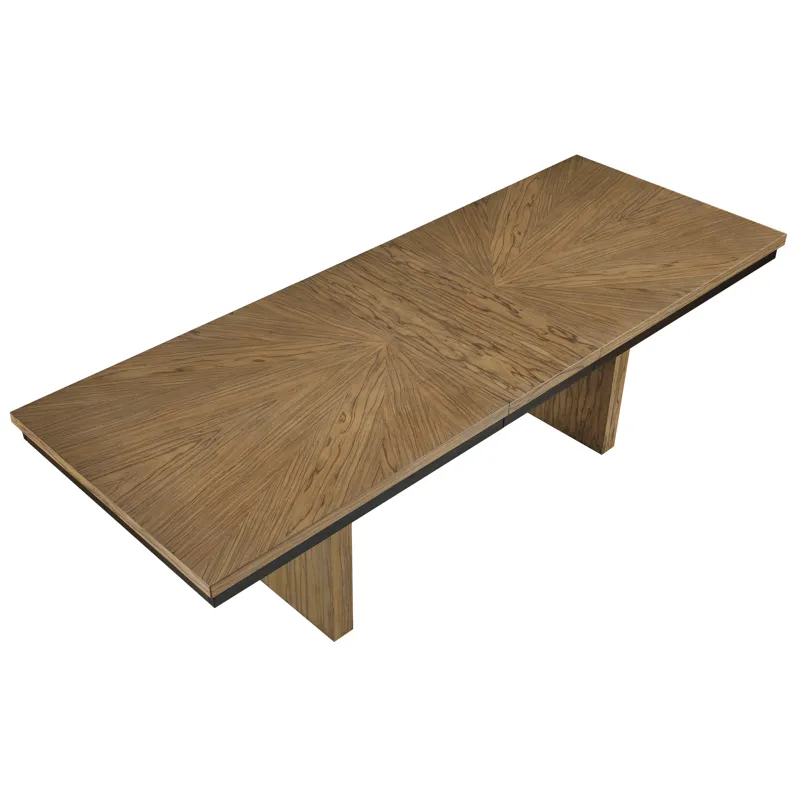 Roatan 80-96\" Table With 16-Inch Self-Storing Leaf