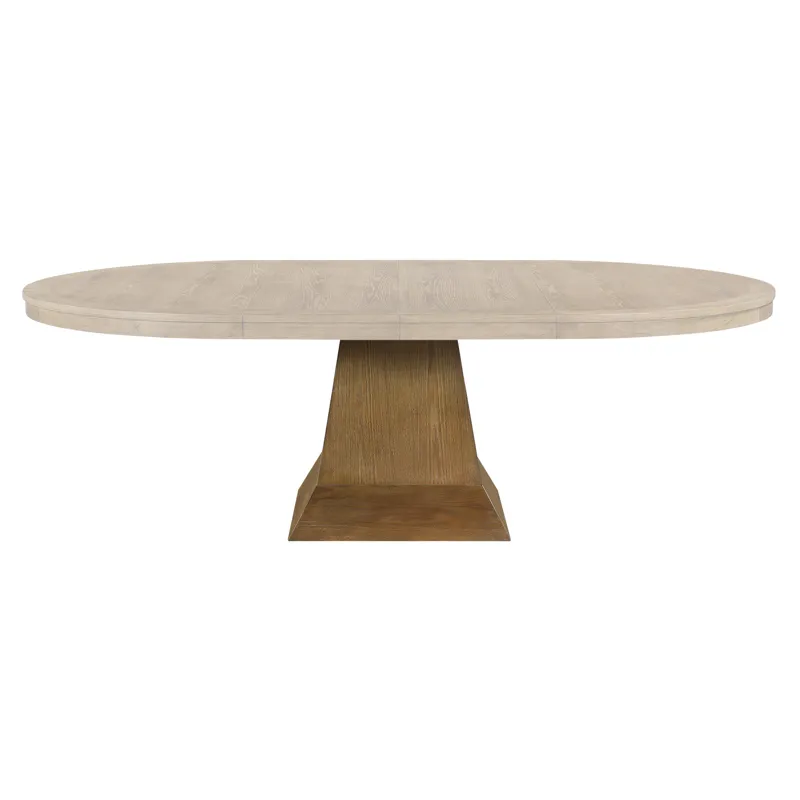 Vaughn Dining Table Base, Driftwood Finish