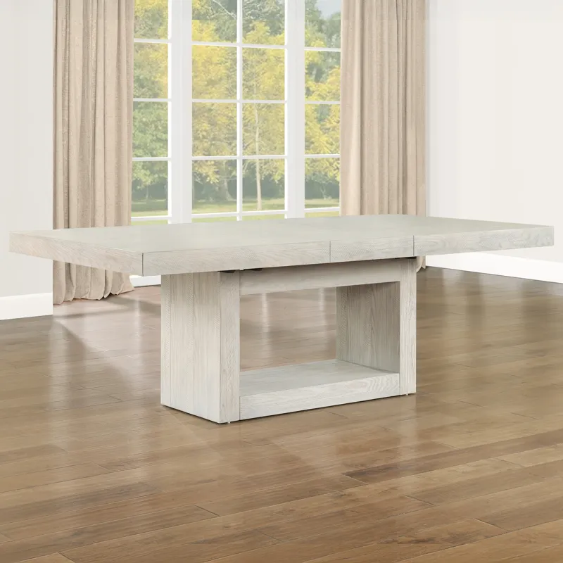 Garland 70-88" Table, Greige Finish