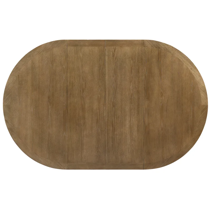 Vaughn Driftwood Dining Table 5pk Set W/