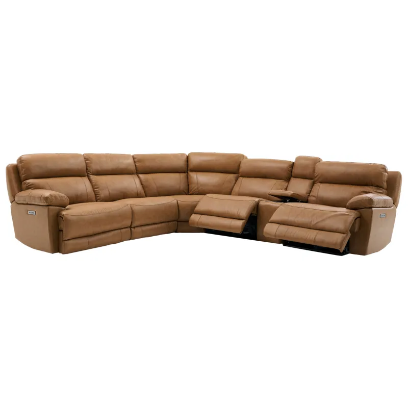 Gatlin Sand 6-Piece Power Reclining Sectional