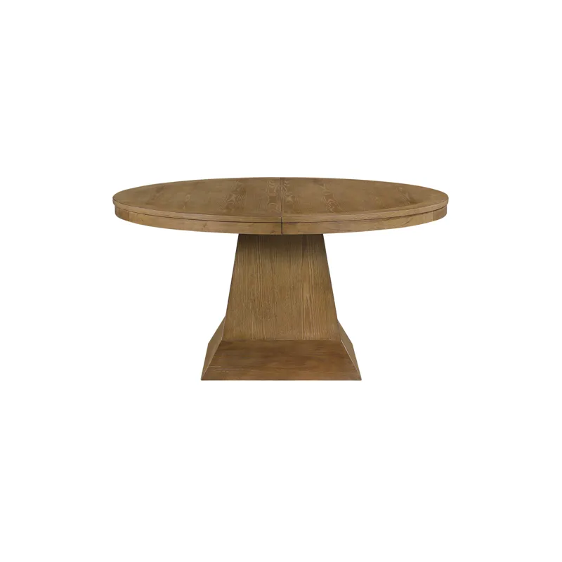 Vaughn 60-96″ Driftwood Table With 2-18″ Leaves
