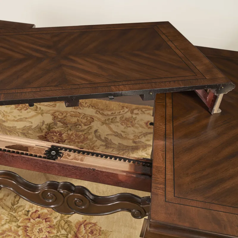 Royale 10pc Dining Set With 2 Arm Chairs