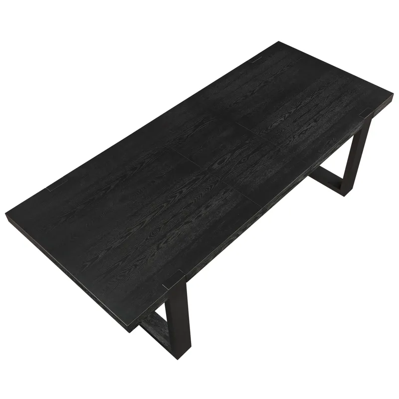 Reid Black 7-Piece Dining Set