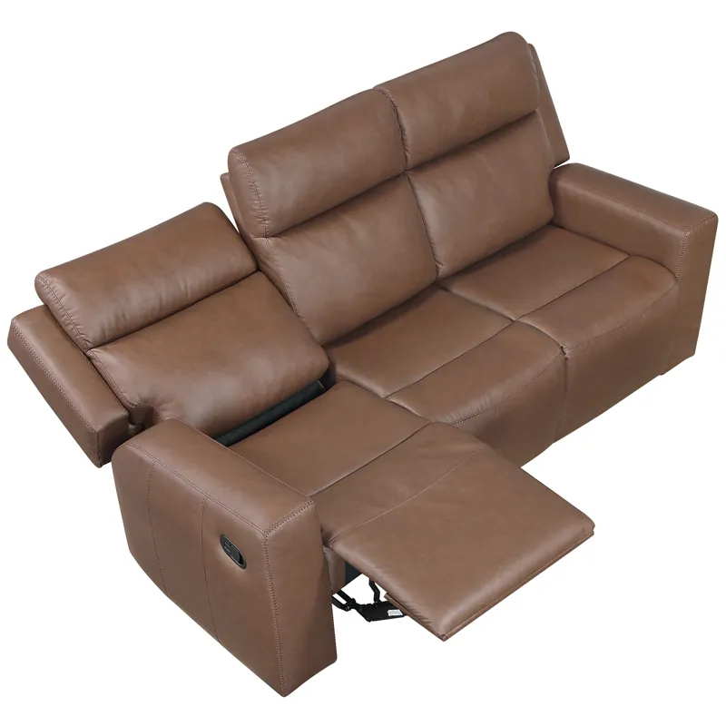 Barron Brown Sofa & Loveseat(Sn And Ln Living Room Set