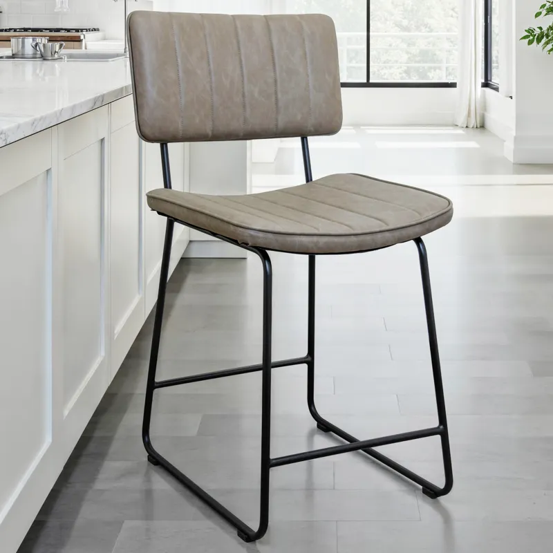 Tribeca Gray Counter Stool