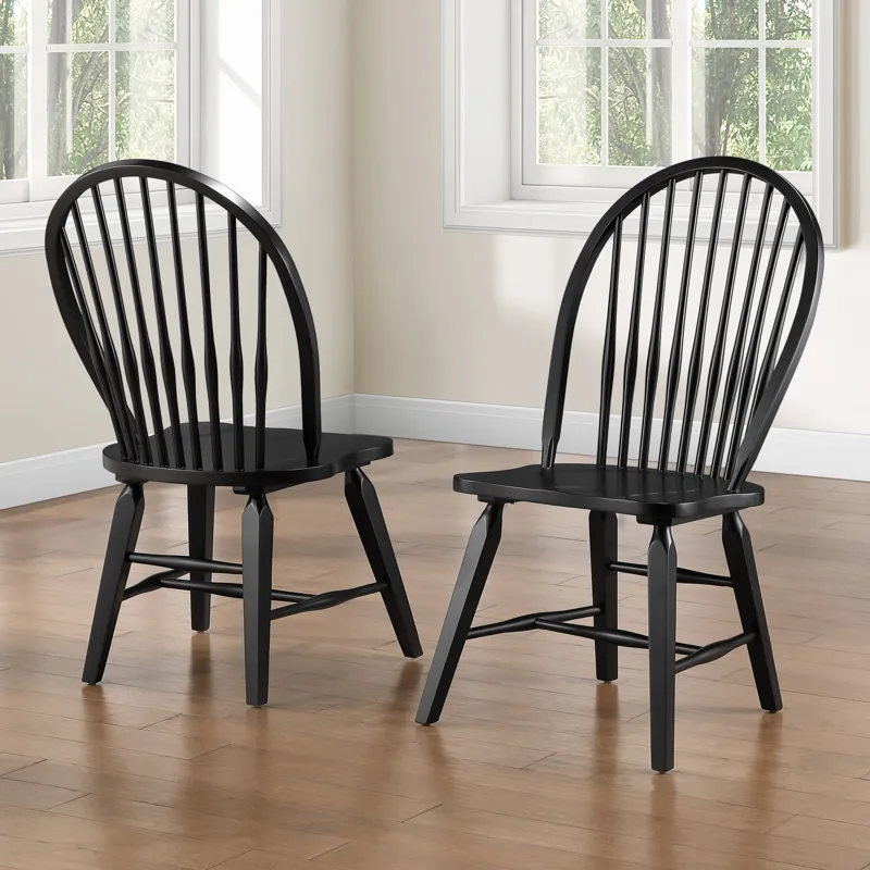 Sommerset Black Windsor Chair