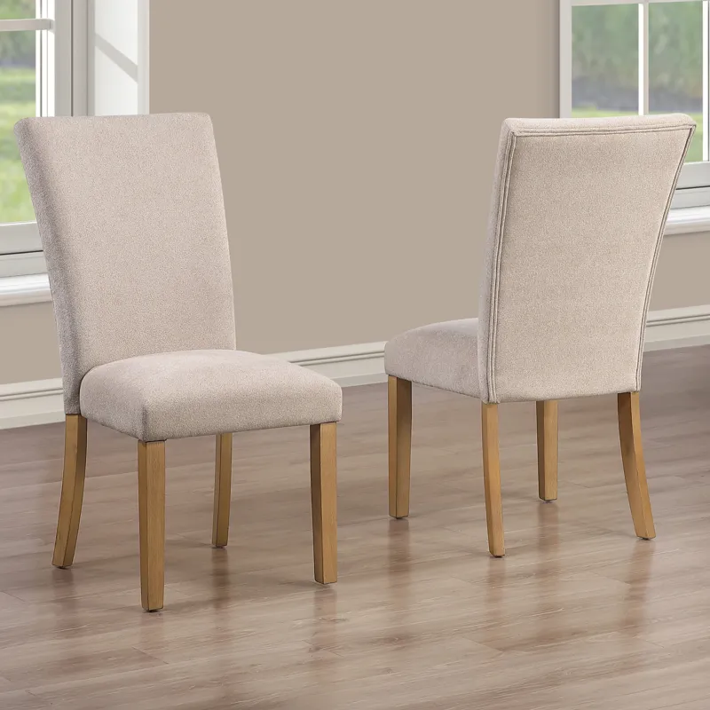 Artemis Beige Chenille Side Chair
